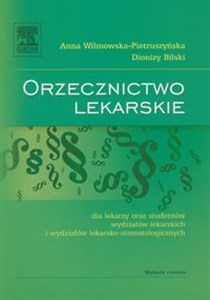 Obrazek Orzecznictwo lekarskie dla lekarzy oraz studentów wydziałów lekarskich i wydziałów lekarsko-stomatologicznych