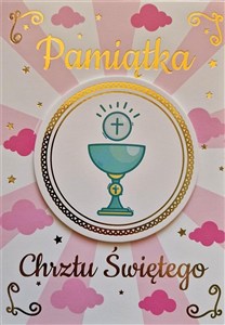 Picture of Karnet Chrzest dziewczynka