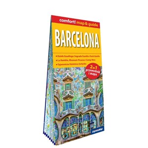 Obrazek Barcelona laminowany map&guide 2w1: przewodnik i mapa