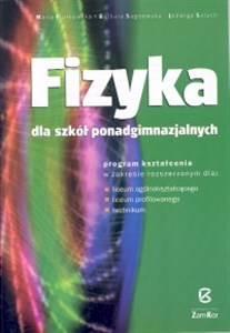 Obrazek Fizyka Program kształcenia Zakres rozszerzony Szkoły ponadgimnazjalne
