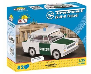 Obrazek Cars Trabant Polizei 81 klocków