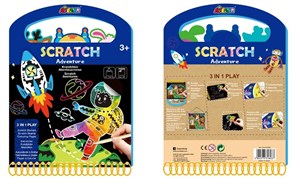 Picture of Avenir Książka z wydrapywankami przygoda