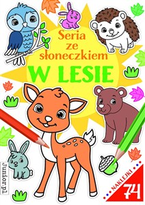 Obrazek W lesie. Seria ze słoneczkiem