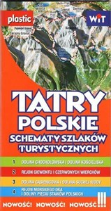 Obrazek Schematy szlaków turystycznych. Tatry mapa