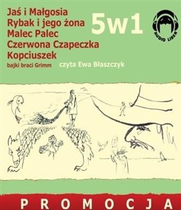 Obrazek [Audiobook] 5w1 Bajki Braci GRIMM Audiobook