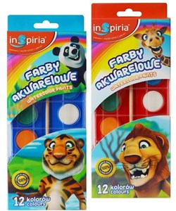 Picture of Farby akwarelowe 12 kolorów