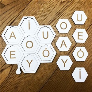 Picture of Samogłoski - plaster miodu