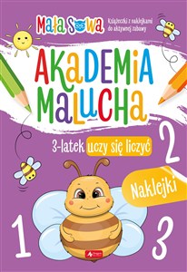 Obrazek Akademia malucha 3 latek uczy się liczyć