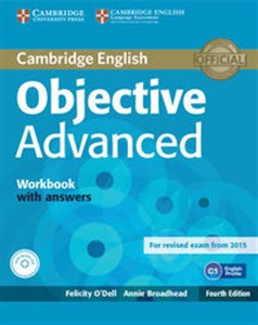 Obrazek Objective Advanced Workbook with Answers + CD