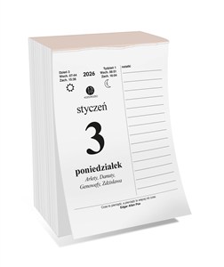 Obrazek Kalendarz vademekum kulinarne duże 2026