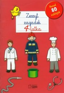 Obrazek Zeszyt zagadek 4-latka