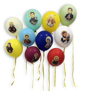 Picture of Balony z wizerunkami świętych (50szt)
