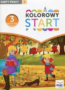 Obrazek Kolorowy Start Trzylatek Karty pracy Część 1 Wychowanie przedszkolne