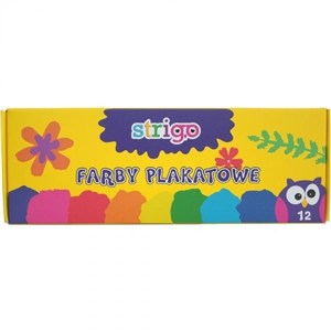 Picture of Farby plakatowe 12 kolorów
