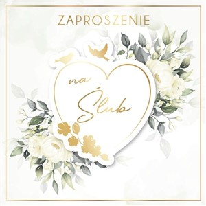 Picture of Zaproszenie Ślubu (5szt)