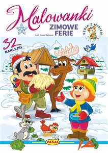 Obrazek Zimowe ferie. Malowanki