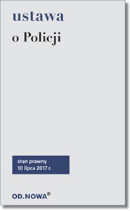 Picture of Ustawa o Policji 17/07