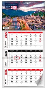 Picture of Kalendarz 2026 miesięczny lux