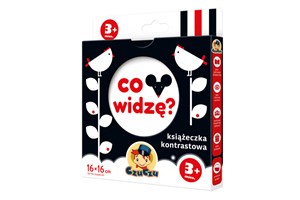 Obrazek Co widzę Książeczka kontrastowa 3 +