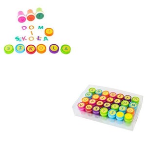 Picture of Pieczątki S'cool set literki LEVIATAN