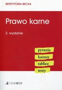 Obrazek Prawo karne Repetytoria Becka