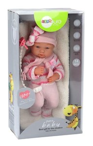 Obrazek Lalka bobas ubranko w paski