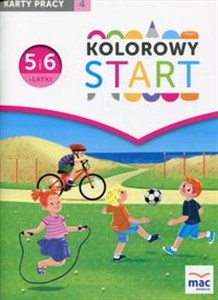 Obrazek Kolorowy Start 5 i 6-latki Karty pracy Część 4 Wychowanie przedszkolne