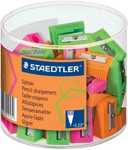 Obrazek Temperówka pojedyncza plastikowa (60szt) STAEDTLER