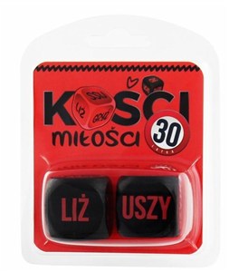 Obrazek Kości Miłości 30 latka (czerwono-czarne)