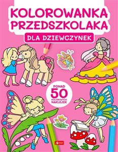 Obrazek Kolorowanka przedszkolaka. Dla dziewczynek