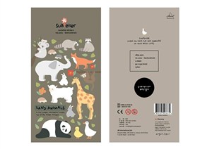 Picture of Naklejki ozdobne Zwierzęta Lądowe Suatelier