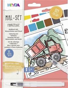 Obrazek Malowanka wodna - Pojazdy