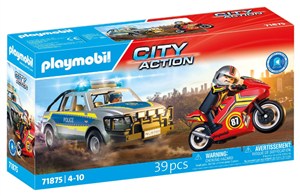 Picture of Playmobil Pościg policyjnym pick-upem 71875