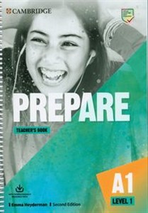 Obrazek Prepare 1 Teacher's Book with Downloadable Resource Pack