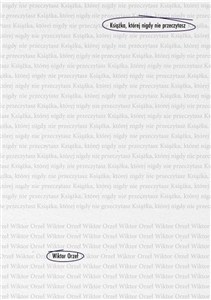 Obrazek Książka, której nigdy nie przeczytasz