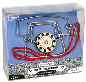 Obrazek Łamigłówka Metal Telephone Recent Toys poziom 4/5