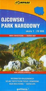 Obrazek Ojcowski Park Narodowy Mapa turystyczna  1: 20 000