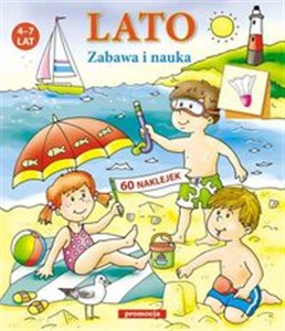 Obrazek Lato. Zabawa i nauka 60 naklejek 4 - 7 lat