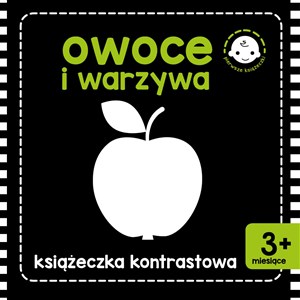 Obrazek Owoce i warzywa Książeczka kontrastowa
