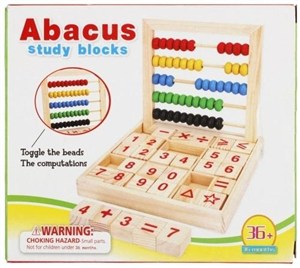 Obrazek Liczydło drewniane 2w1