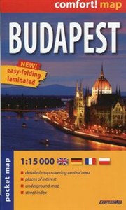 Obrazek Budapest pocket map 1:15 000