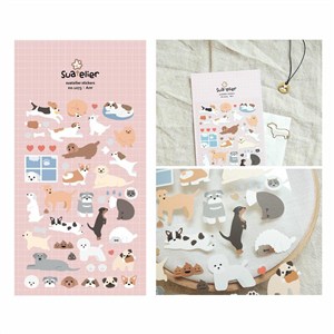 Obrazek Naklejki ozdobne Pieski Suatelier