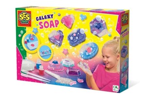 Obrazek Kreatywna zabawa robienie mydeł galaxy