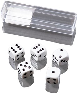 Obrazek Kości Piatnik oczkowe 16mm