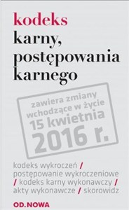 Obrazek Kodeks karny, postępowania karnego