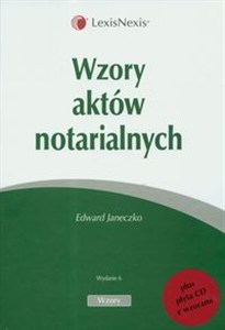 Picture of Wzory aktów notarialnych  z płytą CD