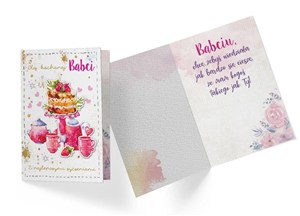 Picture of Karnet B6 Babcia