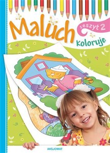 Obrazek Maluch koloruje zeszyt 2