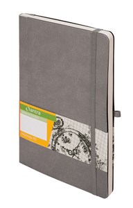 Obrazek Notes A5 Impresja szary