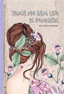 Obrazek Notatnik ozdobny 143x210/64K kratka Dziewczyna